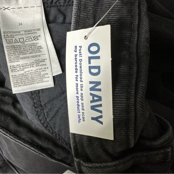 Old Navy Higher High-Rise Flare Secret-Smooth Pockets Women’s Black Jeans 24 - Picture 5 of 6